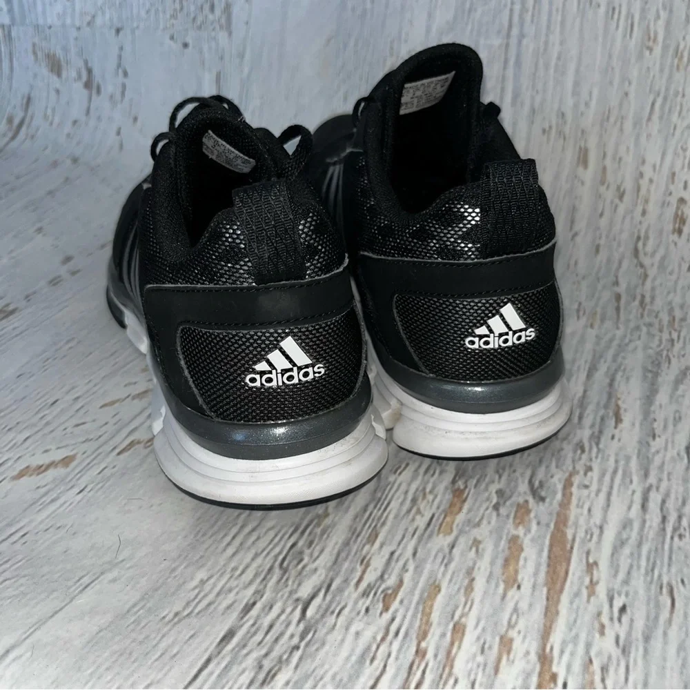 Adidas Black Tennis Shoes Men’s Size 9.5 Athletic Sneakers